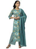 Libas Women'S Pure Cotton Kurta Set (36746O_Grey