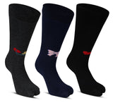 Rc. Royal Class Woolen Long Knee Length Thumb Cushioned Thermal Socks For Women, Soft Warm Winter Wear Socks, Thick Terry Therma