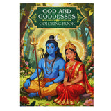 Sakuya Gods and Goddesses Colouring Book for Kids, Teens & Adults | MythologyInspired Art Pages with Illustrations | Creative A