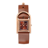 Sonata Poze 6 Strokes And Stroll Quartz Brown Round Dial Women'S Watch | Leather Strap Material | Watches For Women Analog - Sp8
