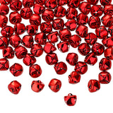 Jingle Bells for Craft, 300 Pieces Bulk DIY Christmas Bells for Decoration, Home Decoration (Red, 0.5 Inch)