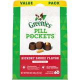 Greenies Pill Pockets for Dogs Large Size, Soft Dog Treats, Hickory Smoke Flavor, 15.8 oz. Pouch (60 Treats)