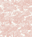 Chesapeake 311512544 Spinney Rose Toile Wallpaper, Roe