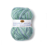 (1 Skein) Lion Brand Yarn 512301 Summer Nights Bonus Bundle Yarn, Treasure Island