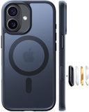 TORRAS Magnetic Shockproof for iPhone 17 case with Camera Control, [12FT Military Grade Drop Protection][Fit for MagSafe], Slim 