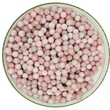 WHNKFB 6mm 100PCS Natural Pink Opal Round Beads, Rose Quartz-Like Loose Gemstone Beads for Jewelry Making Craft - 4mm 6mm 8mm 10