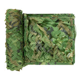 LOOGU Camo Netting, Camouflage Netting for Sunshade, Camping, Shooting and Hunting and Many More (13x16.5ft, 4Mx5M, Woodland Cam