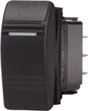 Blue Sea Systems 8284 Contura (ON)-OFF-ON SPST Switch, Black