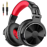 Oneodio Over Ear Headphone, Wired Bass Headsets With 50Mm Driver, Foldable Lightweight Headphones With Shareport And Mic For Rec