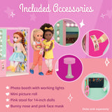 Glitter Girls - Picture of Friendship Photo Booth for 14-inch Dolls- Toys, Clothes and Accessories For Girls 3-Year-Old and Up