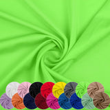 Nylon Spandex Fabric, 80% Nylon, 20% Spandex, Swimwear, Activewear Fabric 4 Way Stretch Sports, Dance, Yoga (Green, 1 Yard)