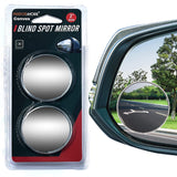 Performore 2 Pack Of Blind Spot Car Mirrors, 2 Inch Round Hd Glass Convex Rear View Wide Angle Side Mirror Blindspot With Self A
