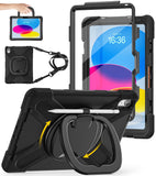 BATYUE Case for iPad (A16) 11th/10th Generation 10.9 ' ' 2025/2022, Rugged Protective Shockproof Cover for Kids with Screen Prot