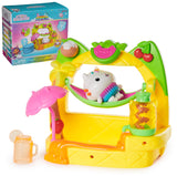 Gabby's Dollhouse, Cakeys Fruit Smoothie Balcony Playset, 8-Pcs with Toy Figures, Dollhouse Accessories & Sensory Play, Kids Toy