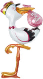 Betallic 085760 Special Delivery Stork Girl, 5 Foot, Multicolor
