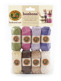 Lion Brand Yarn Bonbons Yarn, Nature 8 x 28 yd/26 m