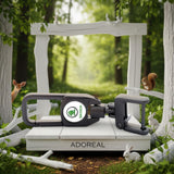 Adoreal Premium Metallic Grey Colour White Wood Edition Keychain And Keyring Compatible With Skoda