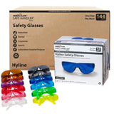 SAFE HANDLER BISON LIFE Hyline Safety Glasses | FULL COLOR, ANSI Z87.1, Impact Resistant, Unbreakable Lens, 99% UV Protection, A
