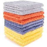 UUDYIGE Microfiber Cleaning Cloths 12inch x 12inch: 10pcs Reusable lintFree Rags