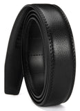 Chaoren Ratchet Belt Strap Only 1 1/8, Replacement Leather Belt 1.25 Without Buckle