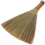 HOLIDYOYO SoftHaired Mini Broom 12.20 Inch Short Handle Tabletop Dust Sweeper for Indoor Hardwood Floor Cleaning Home Supplies