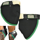 Click Horse Hock Shield, Horse Care Boots, Hock Shield for Horses w/Fleece Lining, Prevents Hock Sores & Bed Sores, Tear Resista