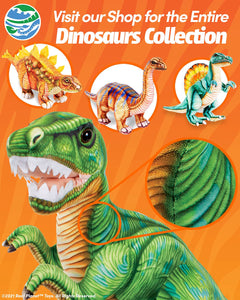 Real Planet 21.5 Dinosaur Plush Toy - Dinosaur Stuffed Animals, Dino Plushie, Stuffed Dinosaur Plush, Little Boy Dinosaur Toys