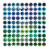 100PcS Eyes glass cabochon for clay Doll Making Sculptures Props craft DIY Findings Jewelry Making christmas gift
