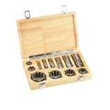 HHIP 10113312 12 Piece 1/81 NPT Taper Pipe Tap and Hex Die Set