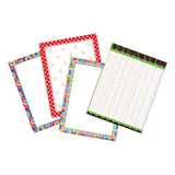 Barker Creek Designer Computer Paper Set, In The Groove Set, 8.5 x 11, Decorative Printer Paper Set, Assorted Stationery, 