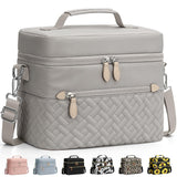 Capolo Lunch Box for Women Men Adults,Insulated Lunch Bag Leakproof Lunch Cooler Box with Removable Strap Cute Lunch Tote Bags R