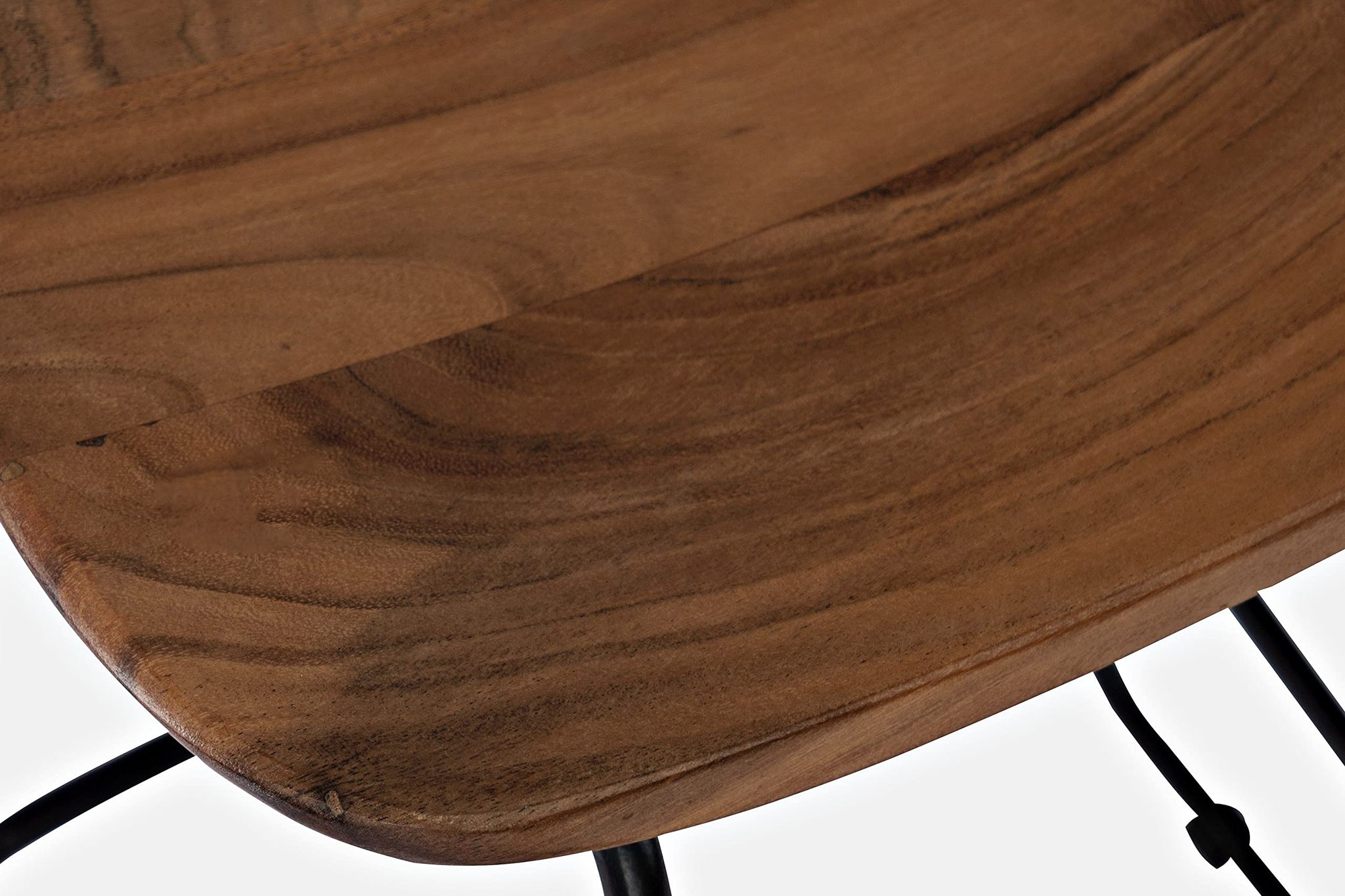 Jofran Inc. Nature'S Edge Solid Acacia Counter Height Backless Stool (Set Of 3)