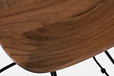 Jofran Inc. Nature'S Edge Solid Acacia Counter Height Backless Stool (Set Of 3)