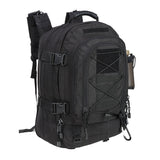 ZSearARMY Large Tactical Backpack for Men Military Backpack with DIY System for Travel, Work,Camping,Hunting,Hiking,Sports (BLAC