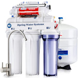 iSpring RCC7AKUV, NSF Certified, 75GPD 7Stage Under Sink Reverse Osmosis RO Drinking Water Filtration System with Alkaline Rem