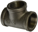 LDR 310 T112 Tee, 11/2Inch, Black Malleable Iron