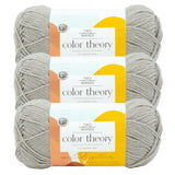 (3 Pack) Lion Brand Yarn Two of Wands: Color Theory Yarn, Satellite