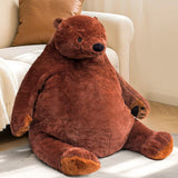 80cm/31.5inch DjungelskogBear, Bear Toy Stuffed Animal Plush Doll, Huggable and Cuddly Brown Teddy Bear Plush Toy, Great Gift fo