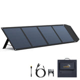 LVYUAN 200W Portable Solar Panel Foldable Solar Panel, Solar Cells 22.5% High Efficiency for Outdoor Adventures Power Station Ca