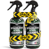 ITWORX HEAVY DUTY, INC. Stainless Steel Cleaner for Appliances 8 fl oz, 2 Pack Streak Free ShakeNShine Polish & Protectant