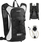 OUTSKIRT Hydration Backpack with 2L Water Bladder, Lightweight Breathable Running Hydration Pack,Water Backpack for Hiking, Trai