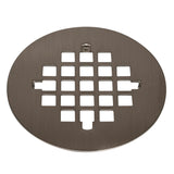 Oatey 41/4 in. Brushed Nickel SnapTight Strainer Carded
