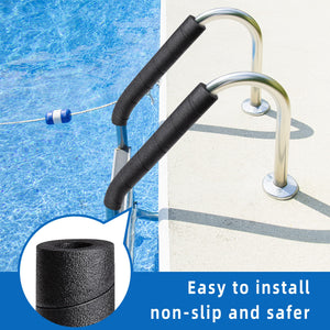 1 Pcs Pipe Insulation Foam Tube - 15.7 Inches Black Pool Noodles Foam - Multi-Purpose Snake Wrap Foam Protection for Outdoor Ind