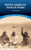 Native American Songs and Poems: An Anthology (Dover Thrift Editions)