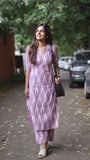 Gosriki Women'S Rayon Viscose Straight Printed Kurta With Pant (Demeter Onion-Gs_Xxl_Lavender_Xx-Large),Lavender,2,B0F1T8DCCQ