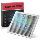 BDFHYK CF10138 Cabin Air Filter w/Activated Carbon Compatible with Toyota 2001-2007 Highlander, Compatible with Lexus 2001-2005 