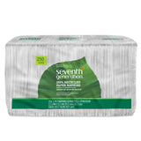 Seventh Generation Lunch Napkin, White Color, 1-ply, 250-Count Packs (Pack of 12)