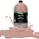 Pouring Masters Ballet Slipper Acrylic Ready to Pour Pouring Paint Premium 64Ounce PreMixed WaterBased for Canvas, Wood, 