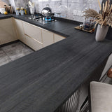 WESTICK Oak Grey Wood Contact Paper Peel and Stick Waterproof Wood Vinyl Wrap Wallpaper Self Adhesive Removable Wooden Grain Cou