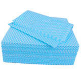 Disposable Dish Cloths, Large Reusable Cleaning Towels, Blue 50Pcs 15.8x13inch